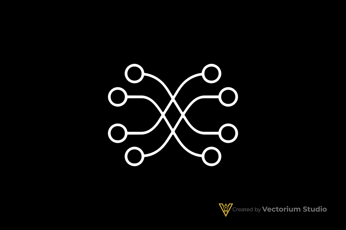 Network Nodes Logo, a Branding & Logo Template by Vectorium Studio (Photo 15 of 16)