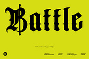 CS Ruslan Drawn, a Blackletter Font by Craft Supply Co. (Thumbnail 2 of 8)