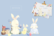 EASTER clipart. Watercolor set, an Animal Illustration by OlliArtDesign (Thumbnail 7 of 12)