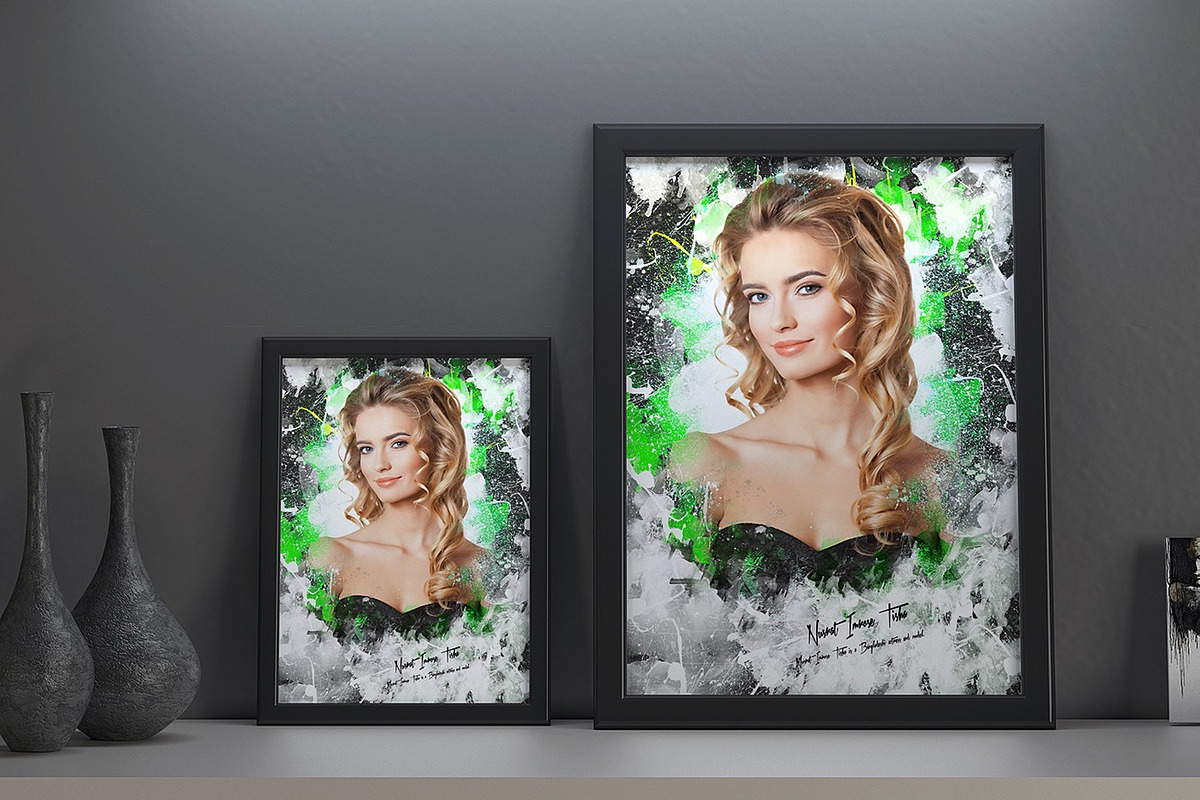 Art Stick Photo Template, an Action Add-On by MRI STUDIO (Photo 3 of 10)