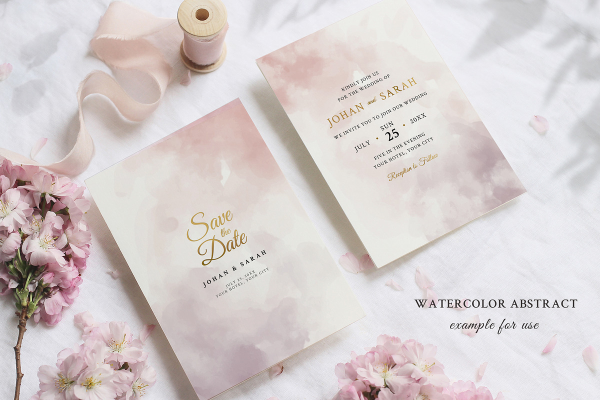 Watercolor Background for Template, a Texture Illustration by Yorda Studio (Photo 5 of 5)