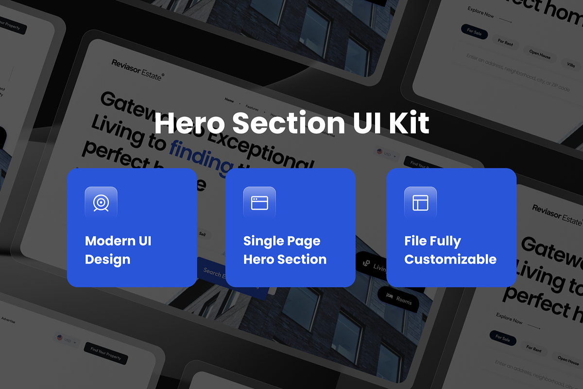 Real Estate Property Hero Header, a Templates & Theme by SquidPixey (Photo 3 of 3)