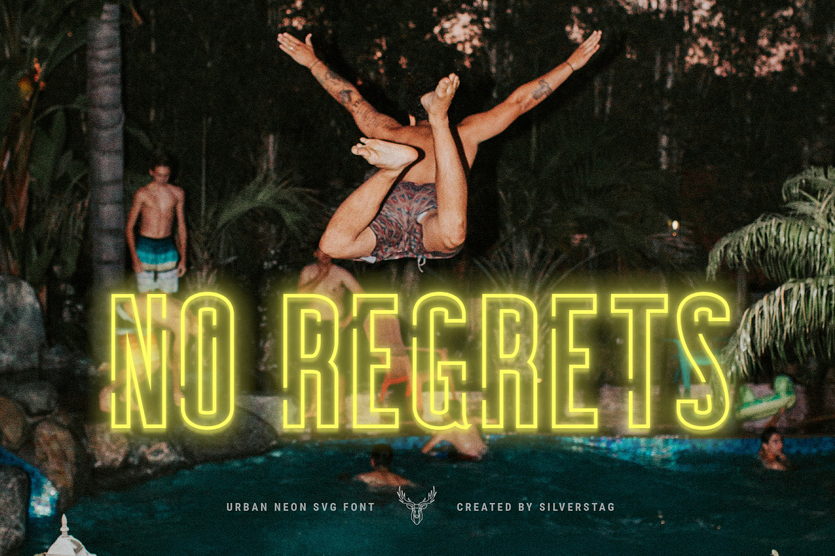 7EVEN SVG - Urban Neon Font Pack, a Sans Serif Font by SilverStag Type Foundry (Photo 12 of 15)