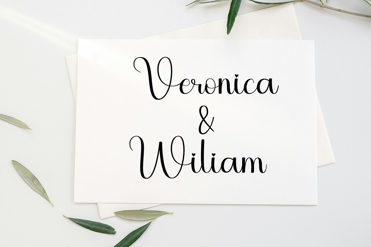 Wedding, a Handwritten Font by InermediaSTUDIO (Photo 4 of 8)