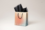Tissue Paper in Gift Bag Mockup, a Packaging Mockup by creatsy5 (Thumbnail 10 of 14)