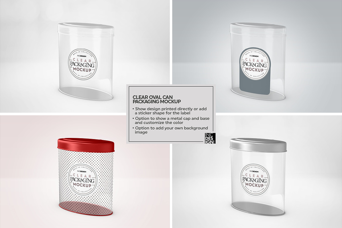 04 Clear Container Packaging Mockups, a Cups & Container Mockup by INCDesign (Photo 20 of 21)