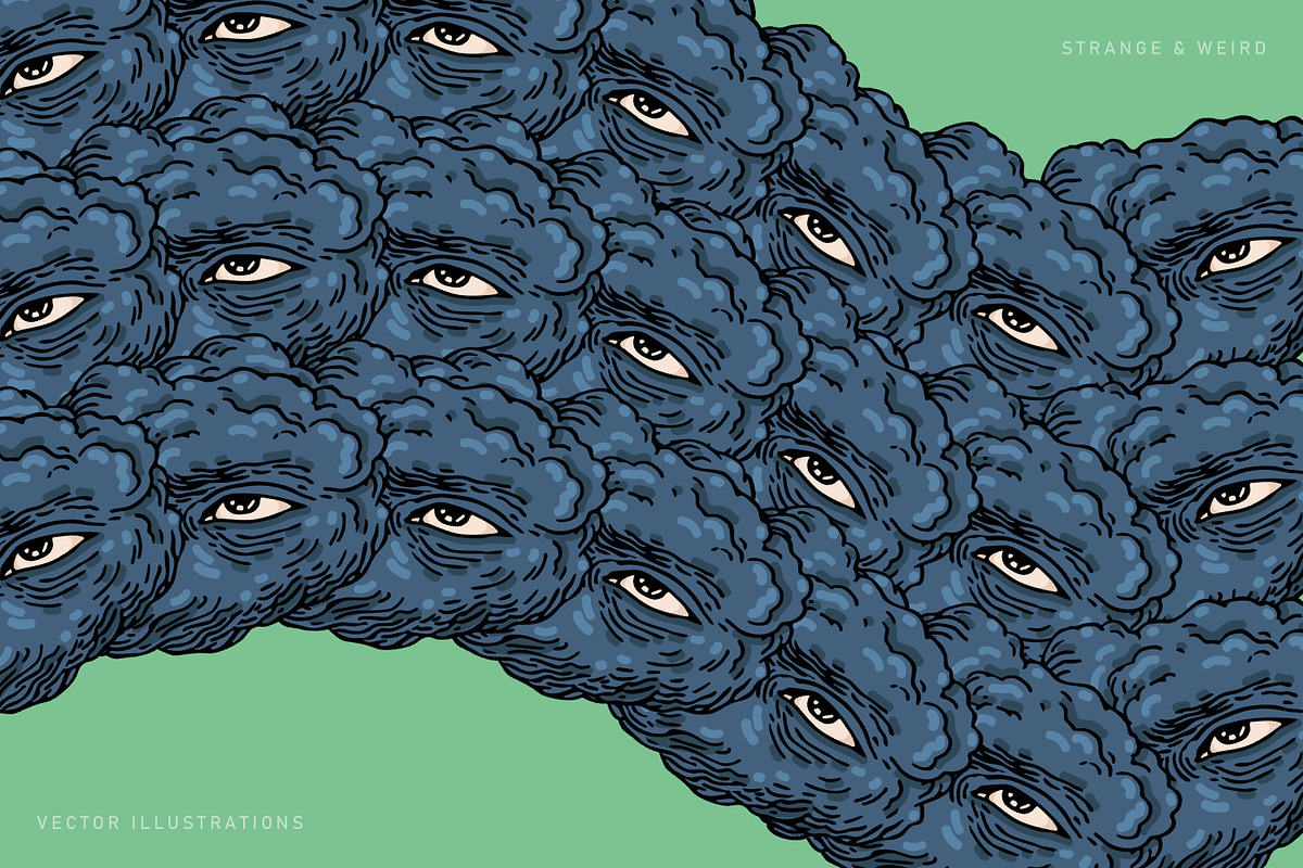 DADAESQUE Vector Icons + Brushes, an Object Graphic by angelainthefields (Photo 8 of 15)