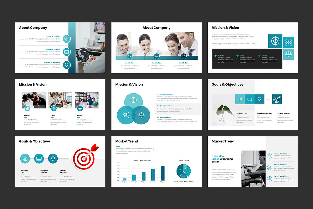 Business Plan Presentation Template, a Presentation Template by CreativeSlides (Photo 3 of 16)