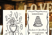 Handdrawn Whimsical Wedding Doodles, a Decorative Illustration by Amalia Calligraphy (Thumbnail 3 of 7)