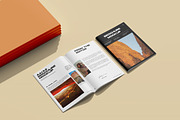 A4 Brochure Mockup, a Books & Magazine Mockup by Tokobeta (Thumbnail 2 of 9)