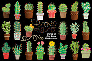 Christmas Cactus AI EPS PNG, an Illustration by FrankiesDaughtersDesign (Thumbnail 2 of 11)