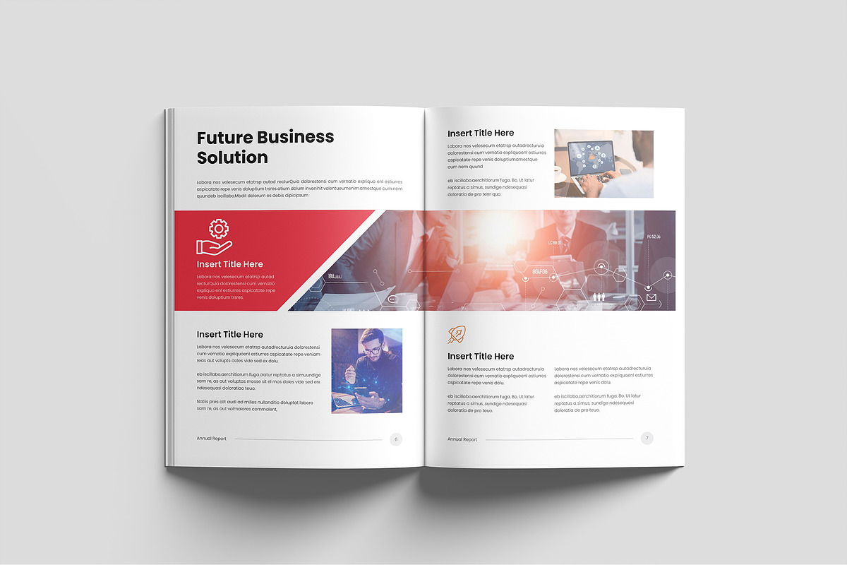 Annual Report Template preview 4