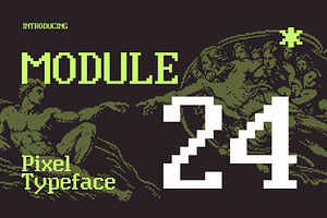 Module 24 - 8Bit Tech Font