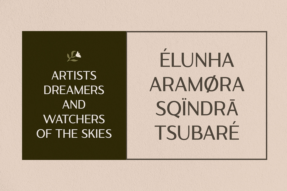 Sqindra - Luxury & Elegant Sans, a Sans Serif Font by Typia Nesia (Photo 5 of 15)