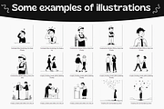 450 Notion Style People Illustration, a Person Illustration by DaisyStudio (Thumbnail 9 of 10)