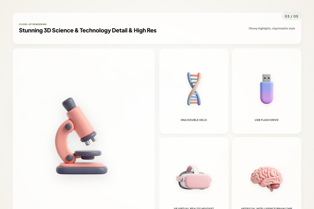 3D Science & Technology, an Emoji Icon by River Visual (Photo 3 of 5)