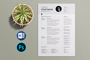 Resume Template, a Resume Template by Pixelpick (Thumbnail 3 of 6)