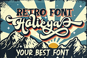 Holicya Retro Font, a Script Font by Dumadistyle (Thumbnail 1 of 12)