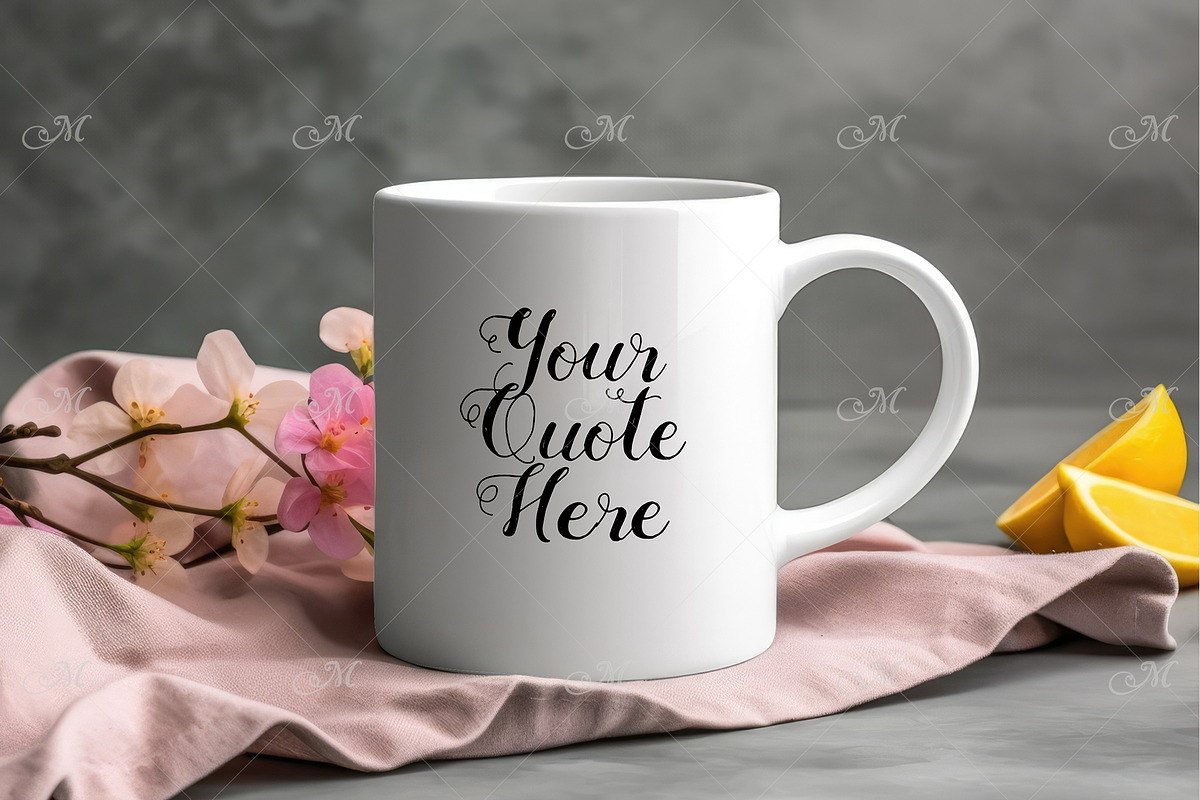 6 Mugs on a Table - Mockups, Smart, a Cups & Container Mockup by Maddy's Art & Mockups (Photo 7 of 7)