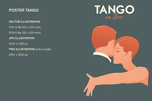 Tango Dancers: Tango In Love