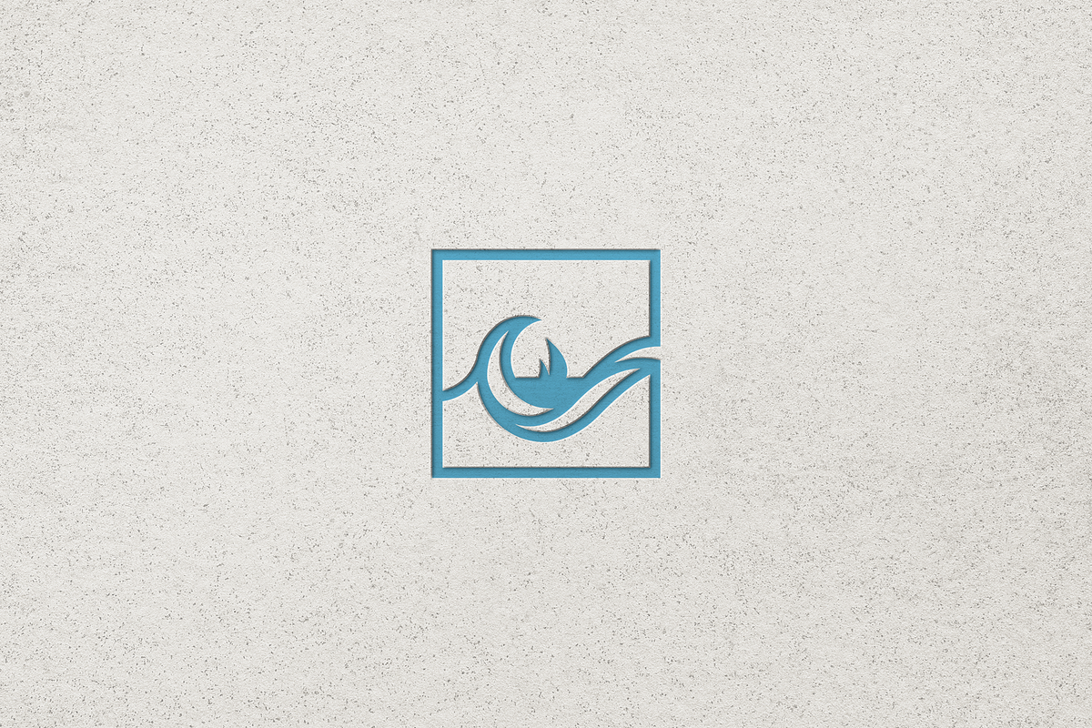 Minimalist Modern Wave Logo, a Branding & Logo Template by Luxury Logos (Photo 4 of 4)