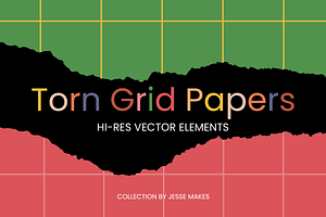 Torn Grid Papers