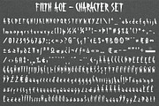Filth AOE, a Font by Astigmatic (Thumbnail 6 of 6)