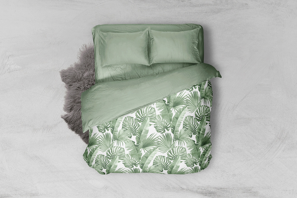 Vector pattern. Tropical leaves., a Pattern Graphic by Anna Smirnova (Photo 3 of 6)