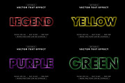 Colorful Editable Text Effect | EPS, a Graphic by padilah_a (Thumbnail 1 of 8)