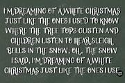DASHER Farmhouse Christmas Font, a Font by Blush Font Co. (Thumbnail 3 of 9)