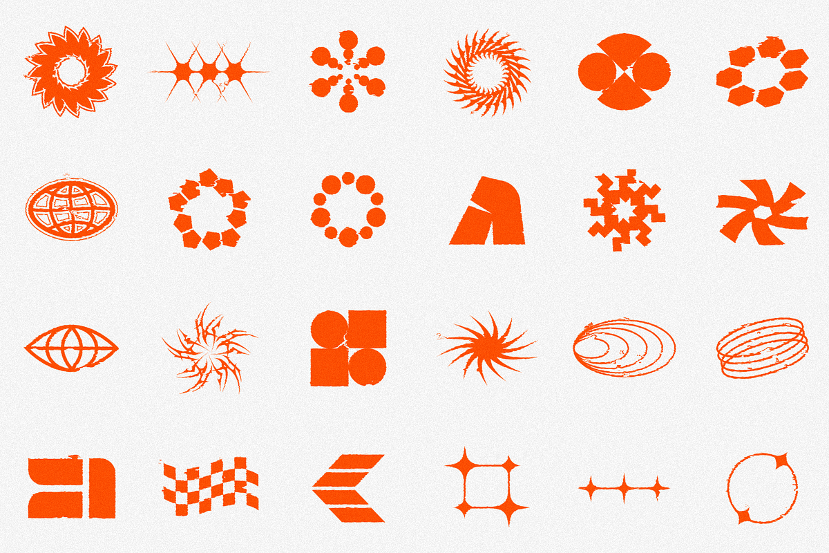 120 Experimental Vector Shapes, a Shape Add-On by KXIRU (Photo 5 of 5)