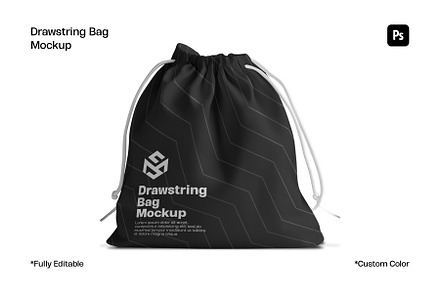 Drawing Bag Mockup, a Merchandise Mockup by sweetmaroon.studio