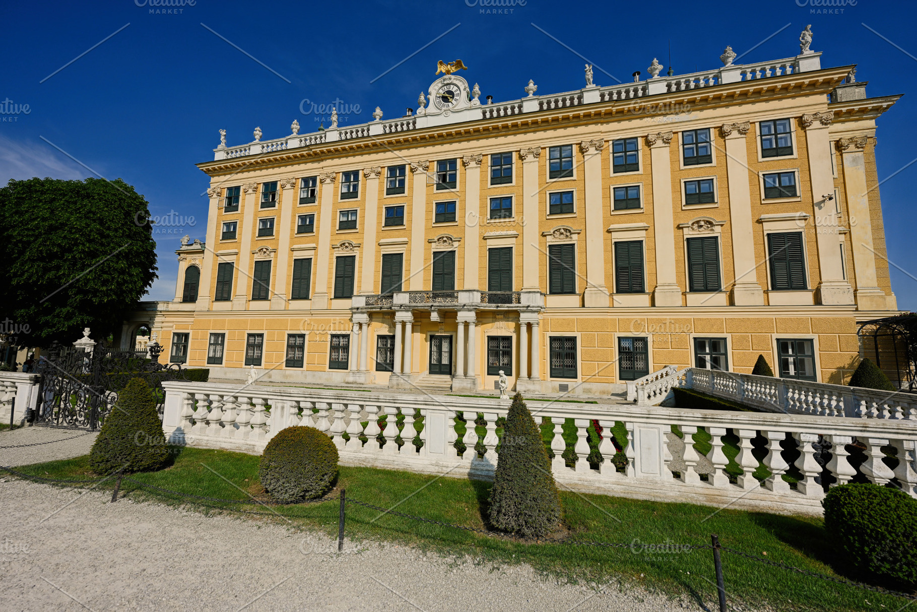 Famous Schonbrunn Palace in Vienna, Austria., a Person Photo by AS photostudio