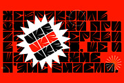 SK Quadratica — Monumental Font, a Font by Shriftovik Type Foundry (Thumbnail 8 of 12)