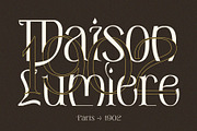 De Elora | Contemporary Art Nouveau, a Sans Serif Font by StoricType (Thumbnail 7 of 17)