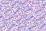 Jungle Leaves digital pattern  Jpeg, a Pattern Graphic by NatArt (Thumbnail 3 of 3)
