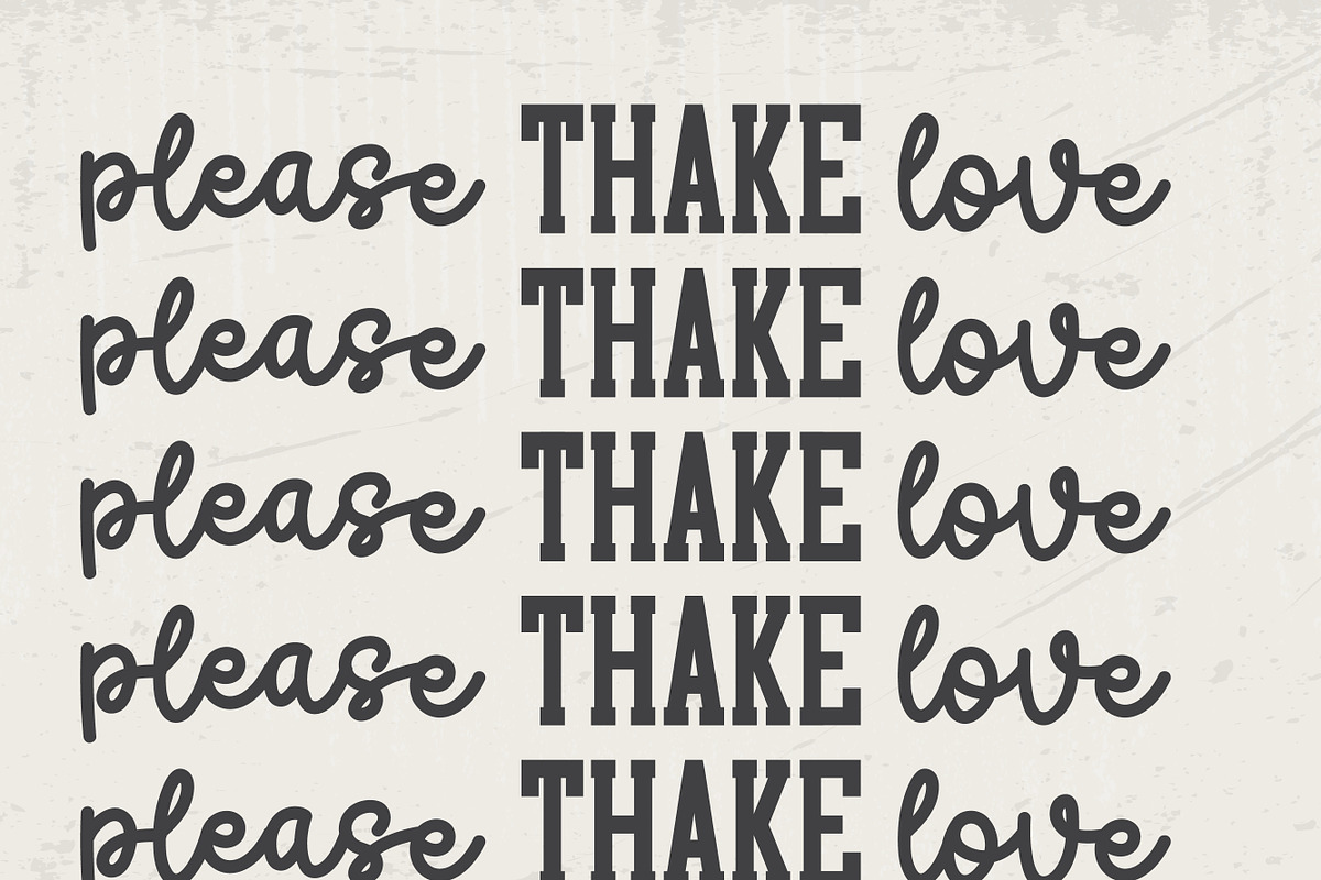 College Duo, a Slab Serif Font by Mini_World (Photo 4 of 5)