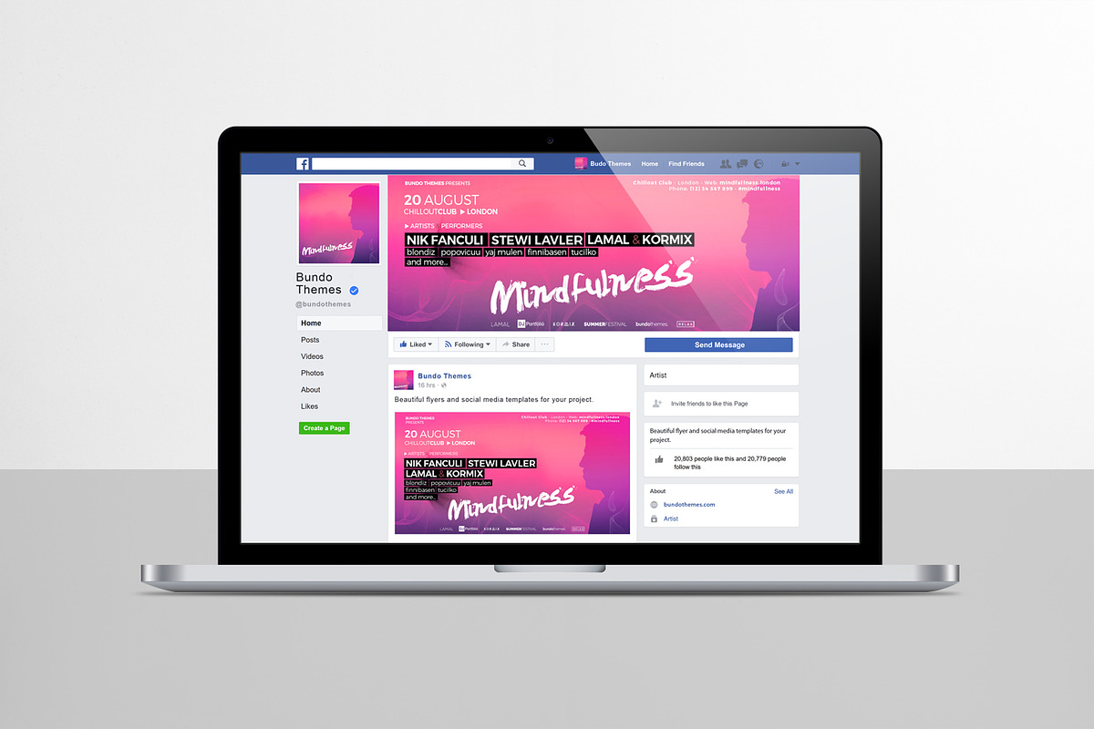Mindfulness Social Media Pack, a Social Media Template by Bundo Themes (Photo 4 of 4)