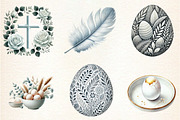 Neutral White Easter, an Illustration by DreamArtGraphic (Thumbnail 3 of 5)