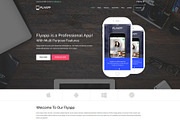 Flyapp - Bootstrap Landing Page, a HTML Template by Stylextheme (Thumbnail 2 of 2)