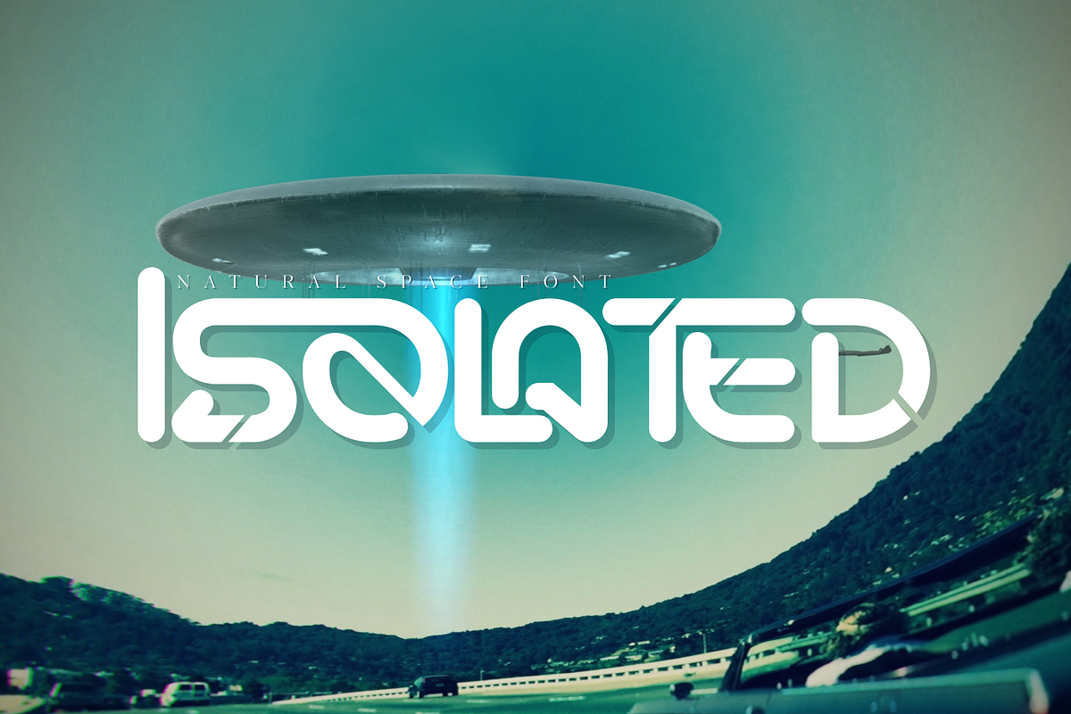 Natural Space - Futuristic Font, a Sans Serif Font by 177Studio (Photo 3 of 8)