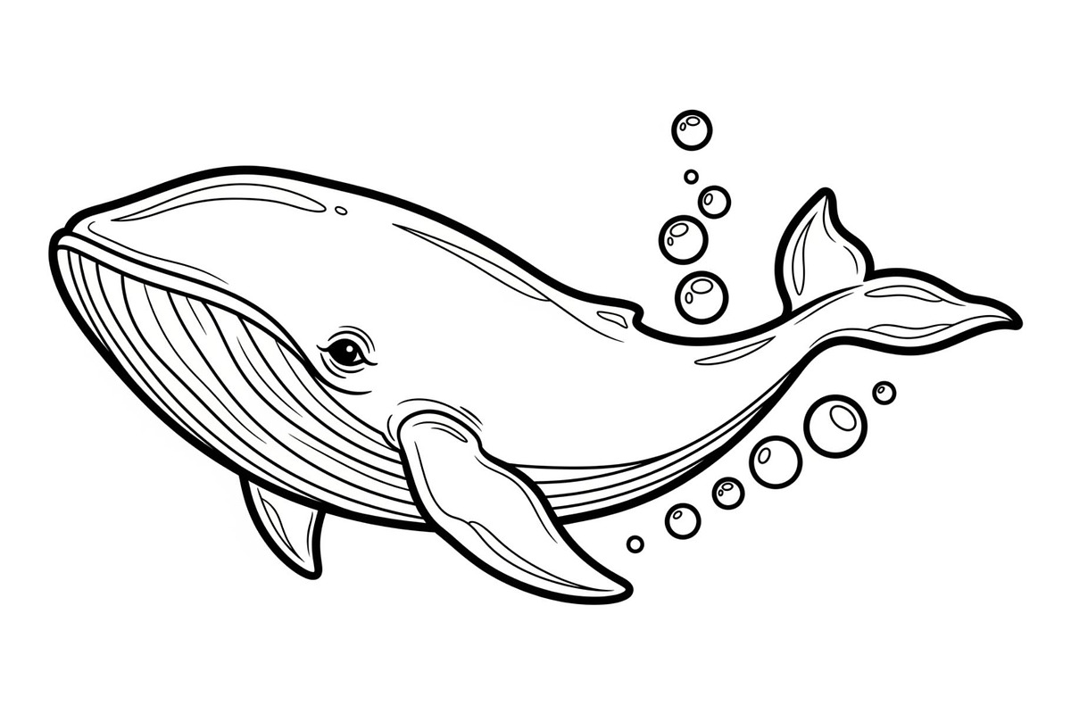 Whale Line Art Vector Bundle, an Illustration by yasushie (Photo 4 of 51)