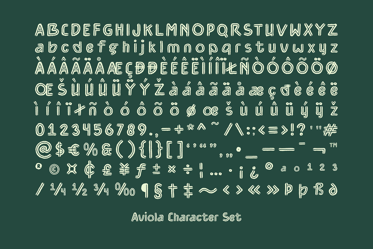 Aviola - Hand drawn Sans, a Handwritten Font by Uncarving (Photo 6 of 9)