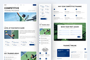 Tennis Academy Website UI Figma, an UI Kit Template by peterdraw (Thumbnail 5 of 7)