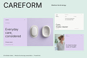 CAREFORM Medical Presentation, a Presentation Template by Oday Noon (Thumbnail 1 of 9)