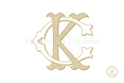 CK Monogram KC Monogram, a Branding & Logo Template by Shuler Studio (Thumbnail 2 of 6)