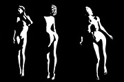Beautiful girls illustrations Set, a Person Illustration by Blacklight (Thumbnail 3 of 5)