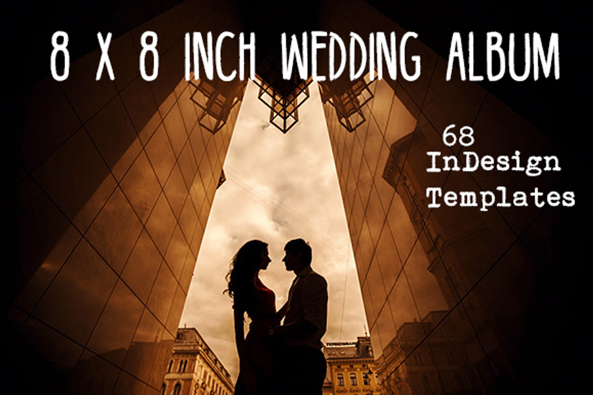 8x8 Wedding album InDesign template, a Magazine Template by Arfis (Photo 1 of 4)