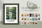 Art Poster Echoing Monet's Style, a Decorative Illustration by Vibrand Studio (Thumbnail 2 of 14)