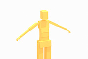 Low Poly Woman Exercise RIG, a Characters & Person 3D Model by Daniel Mikulik (Thumbnail 3 of 14)